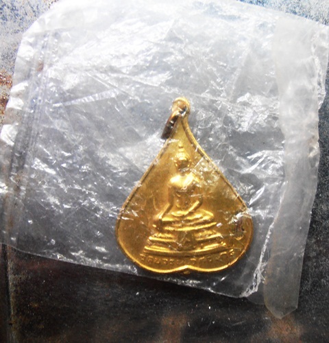 เหรียญใบโพธิ์ วัดบวรกะไหล่ทองพร้อมซองเดิมปี16สวยๆครับ