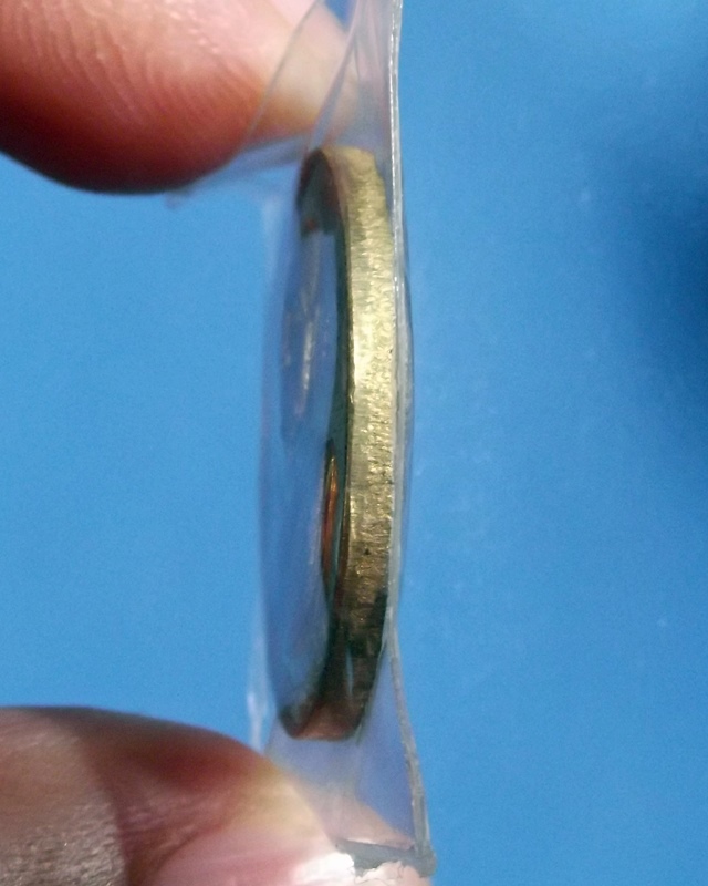 (700.-)เหรียญรุ่น 2 (เนื้อฝาบาตร) หลวงปู่เจี๊ยะ จุนฺโท วัดป่าภูริทัตตปฏิปทาราม 