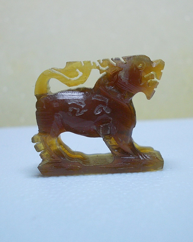 สิงห์เขาควายเผือกแกะ หลวงพ่อสิน วัดระหารใหญ่  อ.บ้านค่าย จ.ระยอง