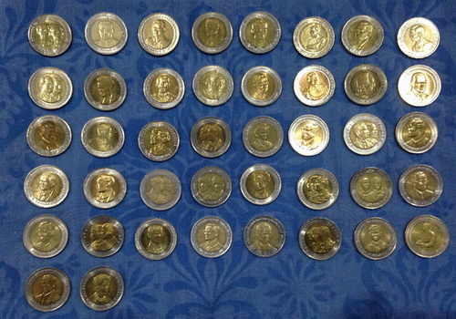 เหรียญ 10 บาท สองสี 42 วาระ เคาะเดียว