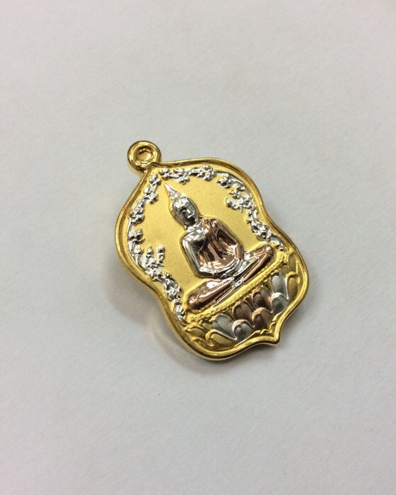 เหรียญหลวงพ่อโสธร รุ่น2 อัญเชิญขึ้นจากน้ำ 242ปี เนื้อ3กษัตริย์ วัดโสธรวราราม ตลับเดิม