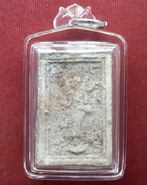 พระสมเด็จหลังพระสีวลี พิมพ์ใหญ่ เอวใหญ่ เนื้อผงบรรจุกรุ หลวงพ่อกวย วัดโฆษิตาราม ชัยนาท ปี15