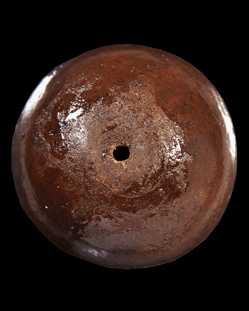 เม็ดประคำเหล็กพี้ หลวงปู่หมุน วัดบ้านจาน จ.ศรีสะเกษ เม็ดที่ 2