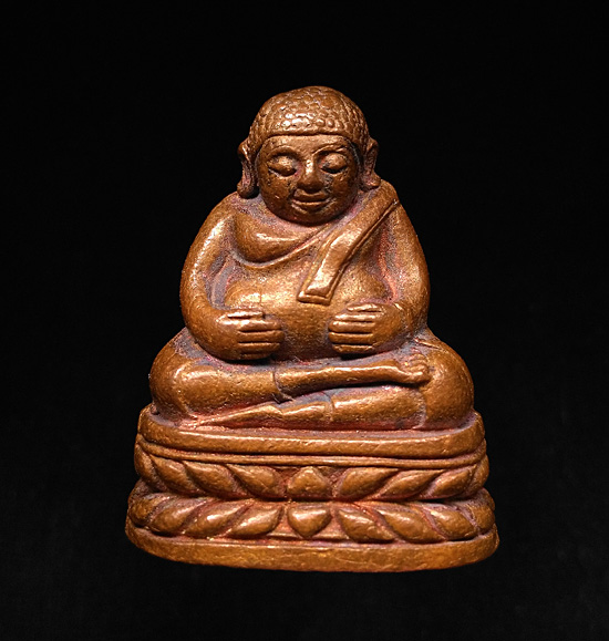 พระสังกัจจายน์ ญสส.80 พรรษา สมเด็จพระสังฆราชฯ วัดบวรนิเวศวิหาร  ปี 2536 กล่องเดิม  