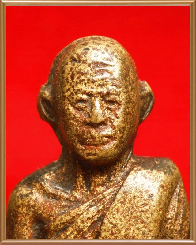 รูปเหมือนปั้มรุ่นแรกหลวงพ่อเงิน วัดดอนยายหอม(ออกวัดกกตาล) ปี ๒๕๐๖