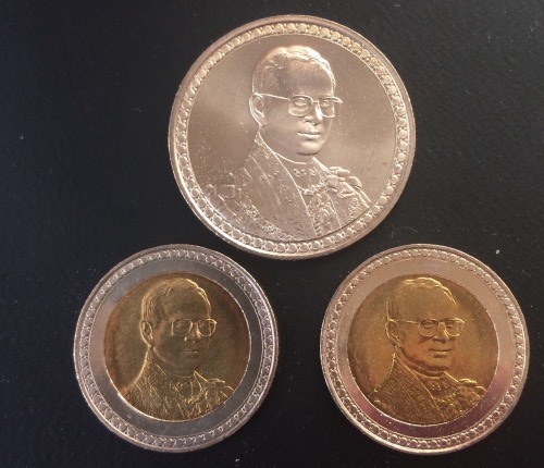 3เหรียญ ครองราชย์60ปี #2