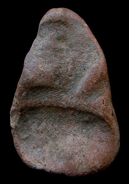 นางกำแพง ฐานบัวฟันปลา พิมพ์ใหญ่ กรุตาลดำ กำแพงเพขร