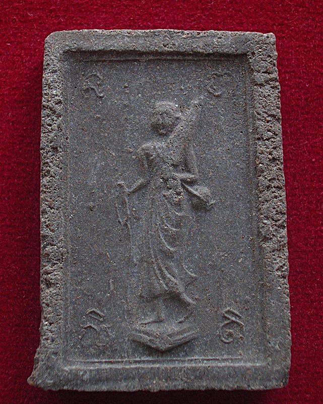 พระสมเด็จหลังพระสิวลี หลวงพ่อกวย วัดโฆสิตาราม จ.ชัยนาท ปี 15 พิมพ์ใหญ่(เอวใหญ่)