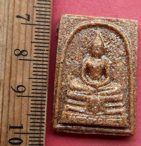 วัดใจเริ่ม 10 บาท กับ ผงหลวงพ่อพุทธโสธร เนื้อผงกระเบื้องหลังคาโบสถ์ .…AQ738