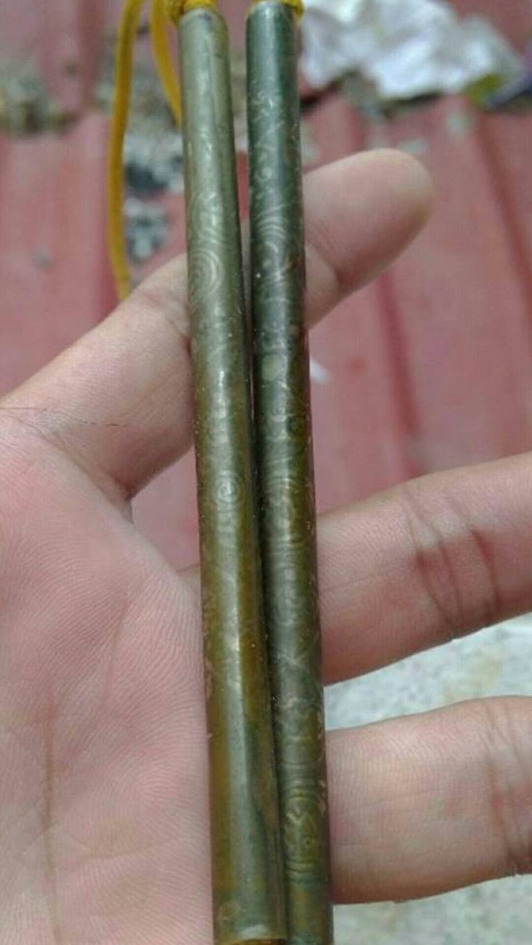 ตะกรุดหลวงปู่เจียม อติสโย วัดหนองยาว จ.สุรินทร์ พร้อมเหรียญ ปี 2543