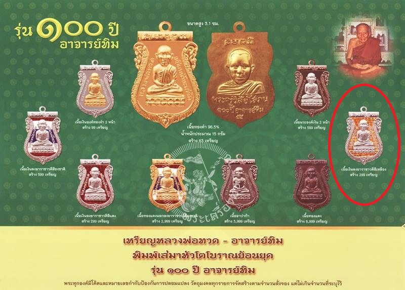 เหรียญเสมาหัวโต หลวงปู่ทวด 100ปี อาจารย์ทิม เนื้อเงินลงยาราชาวดีสีเหลือง พิธีศาลหลักเมือง เลข ๗๕