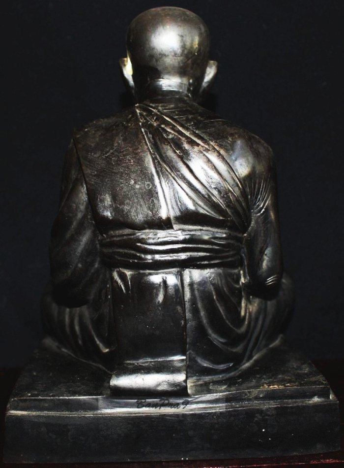 พระบูชาหลวงปู่ทวด วัดช้างให้ หน้าตัก 6 นิ้ว ปี 2536 หายากมาก