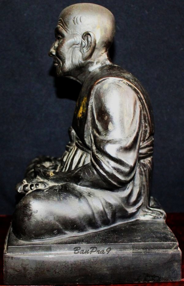 พระบูชาหลวงปู่ทวด วัดช้างให้ หน้าตัก 6 นิ้ว ปี 2536 หายากมาก