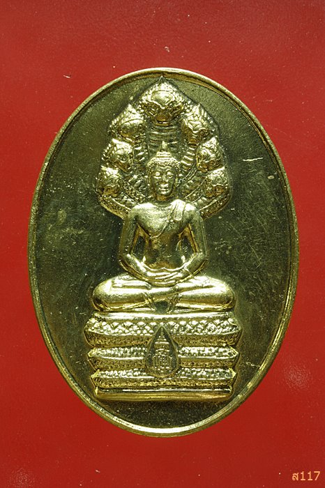 เหรียญนาคปรก สมติงสบารมี สมเด็จพระสังฆราช วัดบวร ปี 53 พร้อมซองเดิม...../2-144