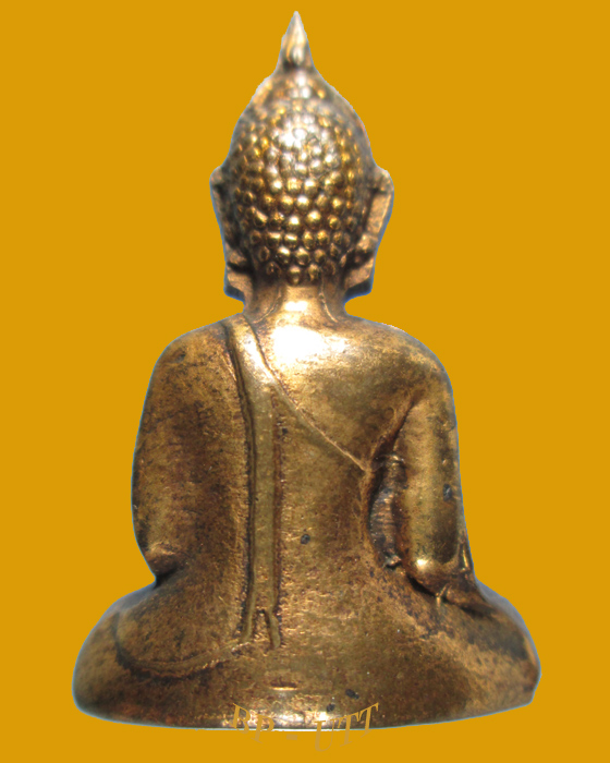 ดูง่าย ** ปี 2505 พระกริ่ง รุ่นแรก พิมพ์หน้านาง หลวงพ่อพระใส ( พลอยหาย ) **