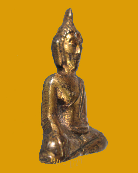 ดูง่าย ** ปี 2505 พระกริ่ง รุ่นแรก พิมพ์หน้านาง หลวงพ่อพระใส ( พลอยหาย ) **