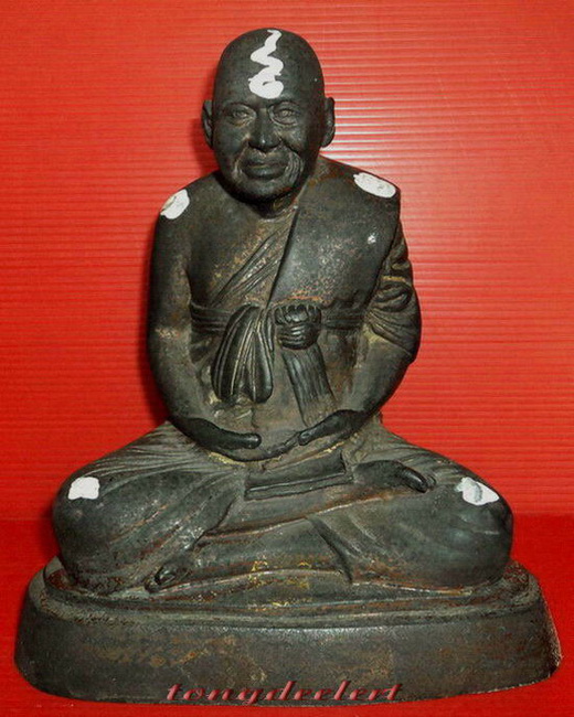 รูปหล่อบูชาหลวงพ่อปาน ออกวัดสร่างโศก จ.สมุทรปราการ ปี 2529