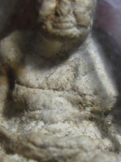 พระท่านเจ้าคุณนรฯ พิมพ์หลวงพ่อทวด ปี13 เนื้อผง วัดเทพศิรินทร์ กรุงเทพฯ มีเลี่ยมเงินพร้อมห้อย