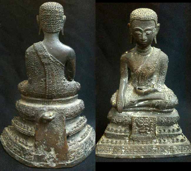 *พระมาลัย รัตนโกสินทร์ เนื้อทองผสม ตัก ๒.๘ นิ้ว*