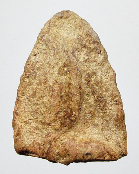 พระเนื้อดินหลวงพ่อโต พิมพ์เล็กกรุวัดมหาธาตุ อยุธยา