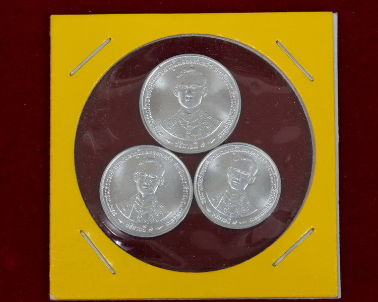 เหรียญ 10,5,1 สต. 2539 กาญจนาภิเษก (1)