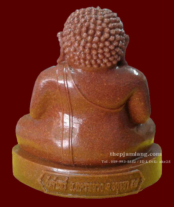 พระสังกัจจายน์ วัดจันทร์ อยุธยา หน้าตัก 7 นิ้ว เนื้อกระเบื้องหลังคาโบสถ์ ปี 2557