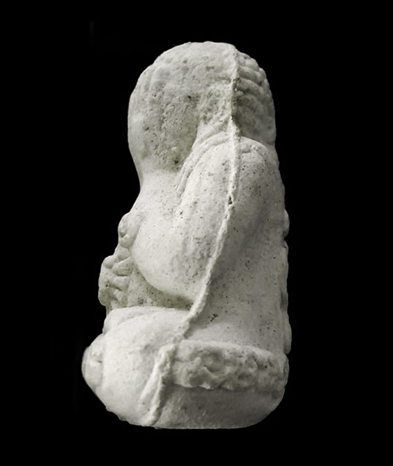 เคาะเดียว พระปิดตารวยทันใจ หลวงปู่หมุน เนื้อผงงาช้างผสมผงกสินหลวงปู่สรวง ตอก 2โค๊ด สวยมาก คมชัด 