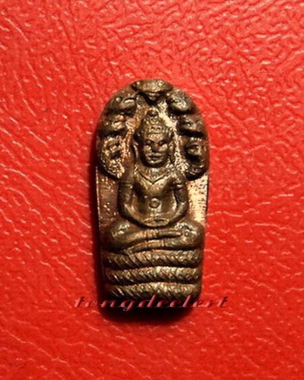พระนาคปรกใบมะขาม หลวงพ่อชา สุภัทโธ วัดหนองป่าพง จ.อุบลราชธานี สวยมากค่ะ