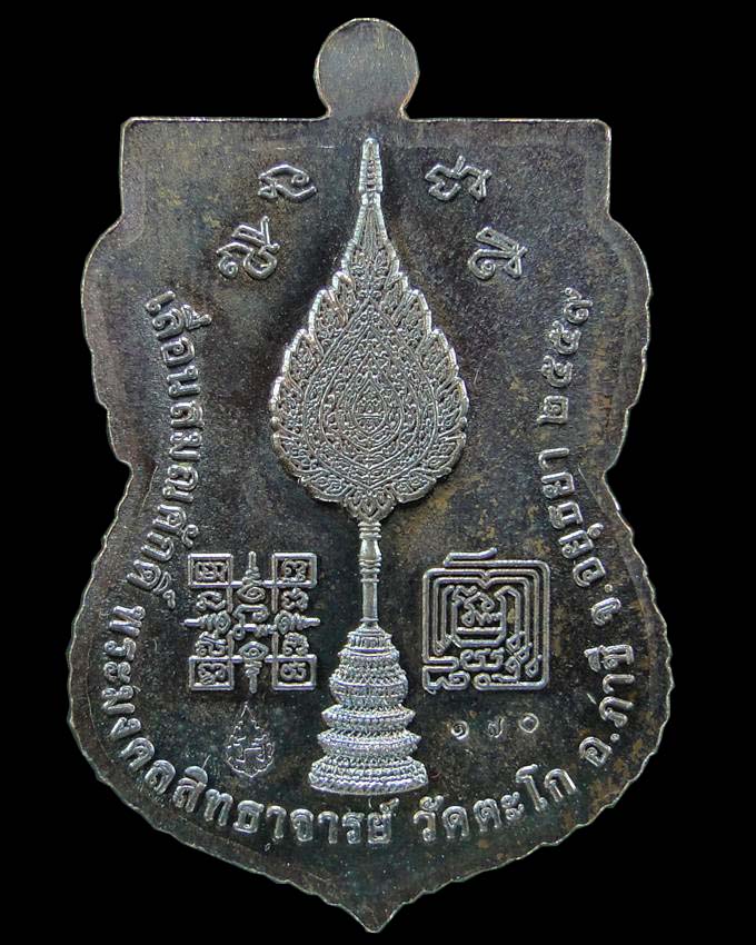 เหรียญเสมารุ่นเลื่อนสมณศักดิ์ หลวงพ่อรวย วัดตะโก อยุธยา