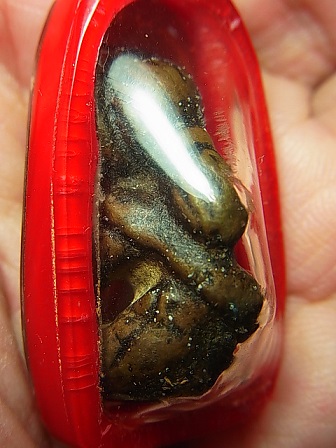 นางกวักหล่อโบราณ เนื้อทองแดงเถื่อน เก่ามาก ๆ 