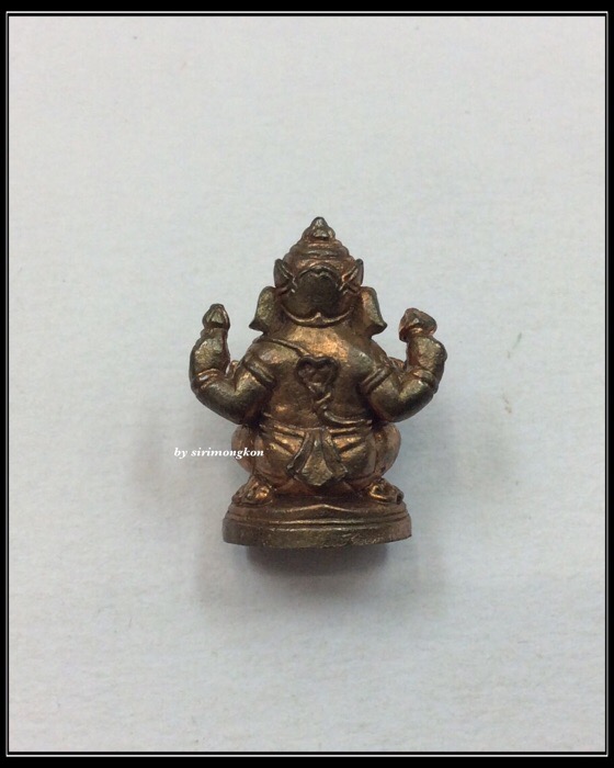 พระพิฆเนศ เฉลิมพระเกียรติ ฉลองสิริราชสมบัติครบ 60ปี รุ่นแรก ม.ศิลปากร เพชรบุรี ปี49 กล่องเดิม