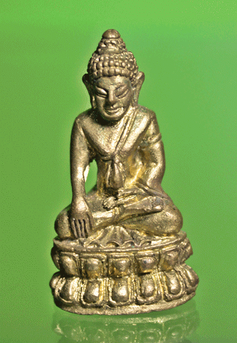 พระกริ่งสัมฤทธิ์ผล เนื้อทองทิพย์ หลวงปู่หมุน 2543