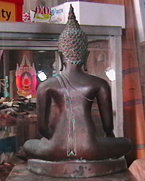 พระพุทธรูปบูชาเนื้อทองผสม หน้าตัก 11 นิ้ว  ศิลป์สวย  ปิด6500ครับ