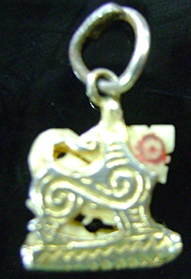 สิงห์หลวงพ่อเปิ่น วัดบางพระ จังหวัดนครปฐม