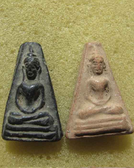 พระผงสุพรรณหลังเจดีย์ จงอางศึก สภาพสวย