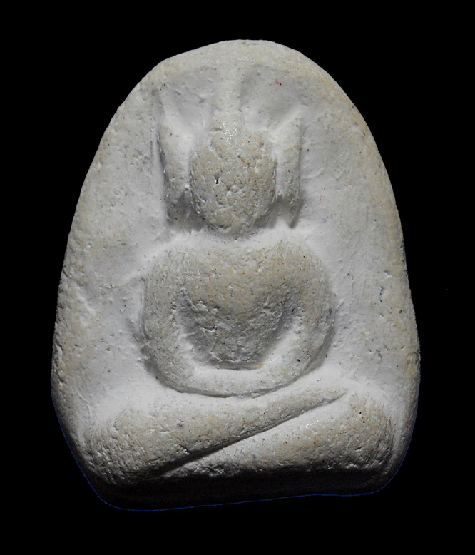 พระเนื้อผง พิมพ์ตุ๊กตา วัดพลับ ปี ๑๔ พิธีใหญ่ ลป.โต๊ะร่วมเสก หลังปั้มตราวัดเนื้อแห้ง สวย ๆ