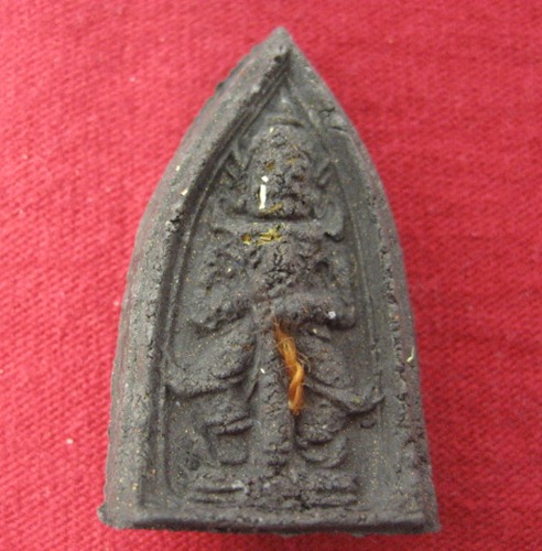 นางกวักมหาเศรษฐี + ท้าวเวสุวรรณมหาเศรษฐี ฝังตะกรุดเงินแท้ มวลสารเก่าหลวงปู่หมุน วัดคลองทราย