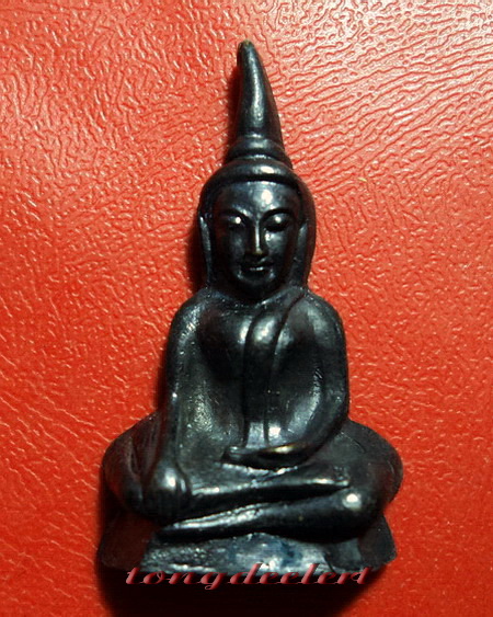 พระกริ่งท่ากระดาน ญสส. สมเด็จพระญาณสังวร ปี 2536 เนื้อนวโลหะค่ะ