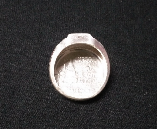 แหวนเงินหลวงพ่อรวยเคาะเดียว