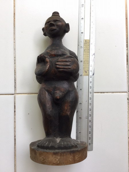 กุมารทองไม้ ขนาดบูชา หลวงพ่อกวย วัดโฆสิตาราม ชัยนาท