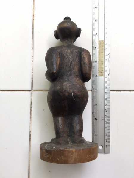 กุมารทองไม้ ขนาดบูชา หลวงพ่อกวย วัดโฆสิตาราม ชัยนาท