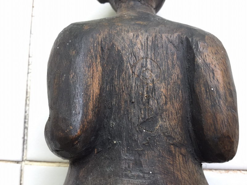 กุมารทองไม้ ขนาดบูชา หลวงพ่อกวย วัดโฆสิตาราม ชัยนาท