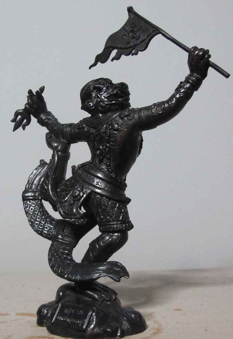 หนุมานเชิญธง หลวงพ่อเพี้ยน วัดเกริ่นกฐิน จ.ลพบุรี งานกฐินปี 2559