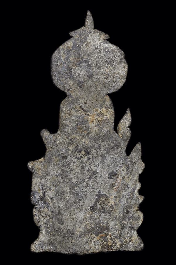 พระซุ้มปรกโพธิ์ กรุวัดราชบูรณะ เนื้อชินเงิน มีหน้าตา สวยเดิมๆครับ