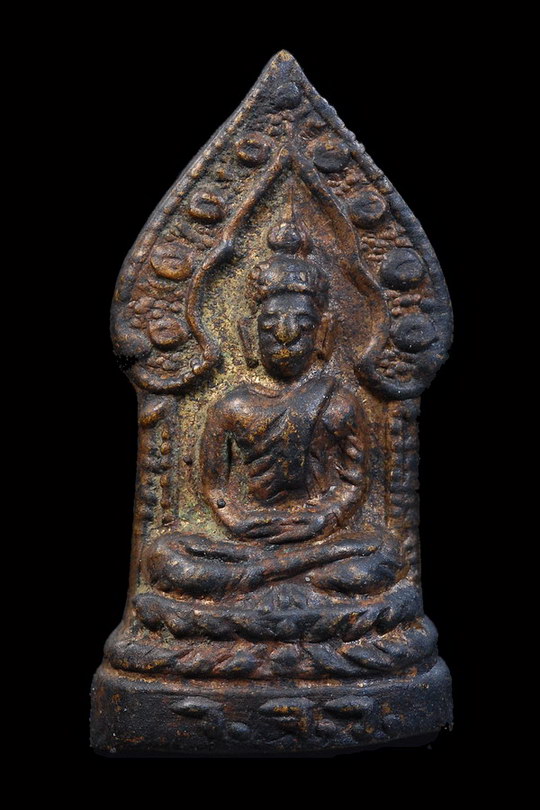 หลวงพ่อโชติ วัดวชิราลงกรณ์ นครราชสีมา รูปเหมือนปั๊ม พระนิรันตราย รุ่นแรกหลังหนังสือ ปี 06