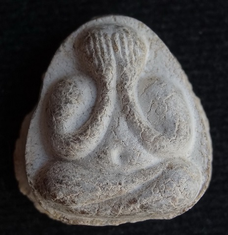 พระปิดตามหาเสน่ห์ หลังยันต์พุทโธ เนื้อเกสรนวลๆผิวสวยมาก 