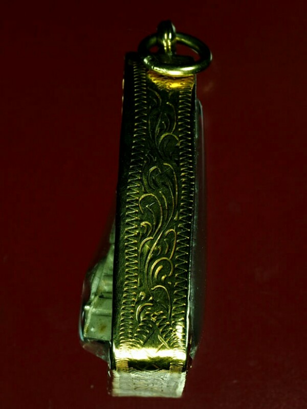 หลวงพ่อโสธร 80ปีกรมตำรวจ เนื้อเงินเลี่ยมทองแท้