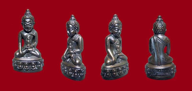 พระกริ่งเฉลิมพล โบราณย้อนยุค วัดช้างให้ รุ่น๑๐๑ปี อาจารย์ทิม เนื้อนวะแก่เงิน พิธีศาลหลักเมือง เลข๖๑๔