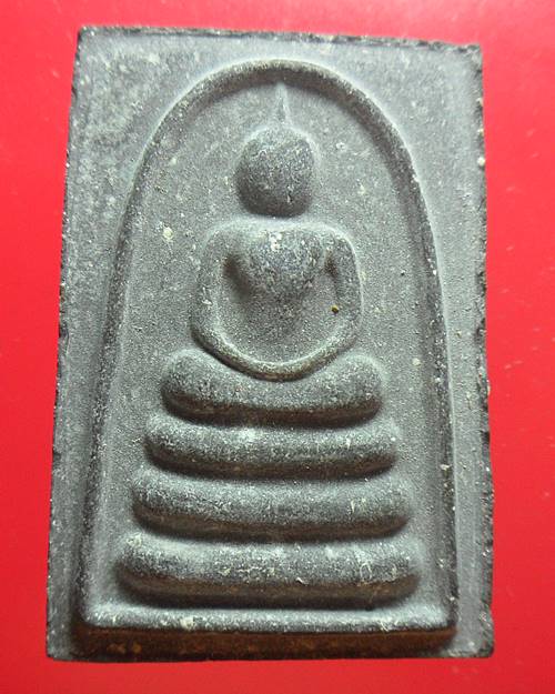 พระสมเด็จแพ 5 พัน หลวงพ่อแพ วัดพิกุลทอง สิงห์บุรี เคาะเดียวแดง