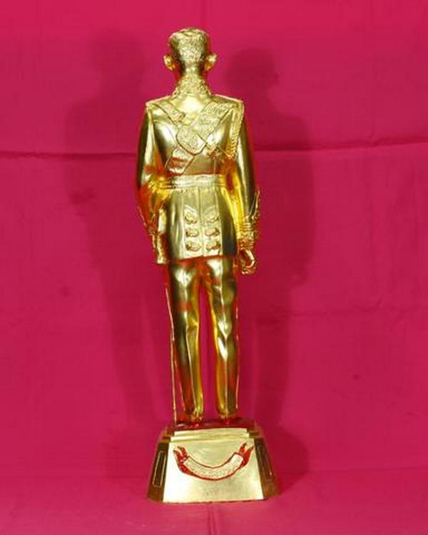 พระบูชาในหลวง ที่ระลึกสร้างโรงพยาบาลราชพัฒน์ พิธีวัดพระแก้ว ปี 2539